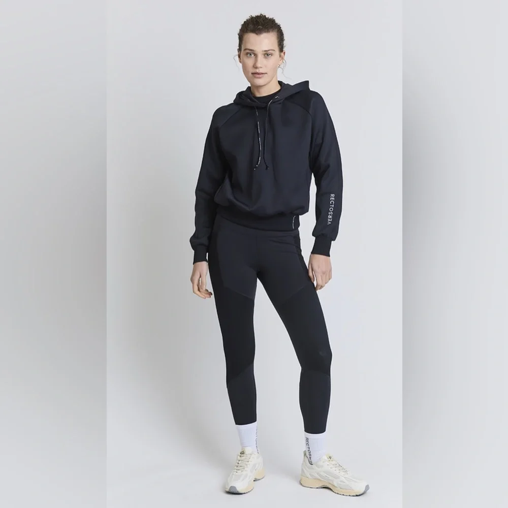 NWT [RectoVerso] Rebel Black High-Waisted Activewear Leggings Women's Sz Large - Picture 5 of 12